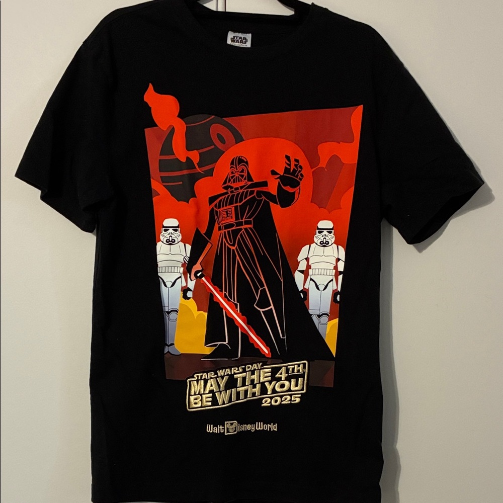 Star Wars Day 2025 tshirt, small, like new!